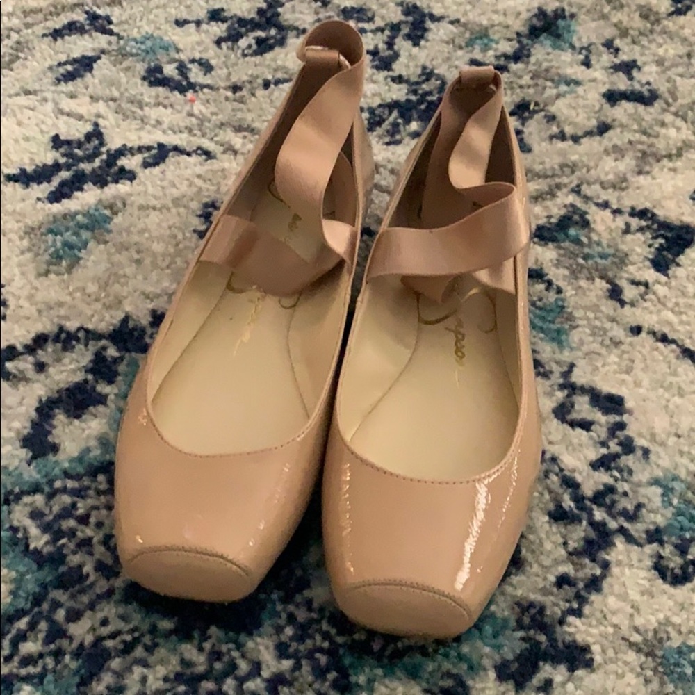 The Mandalaye ballet flats by Jessica Simpson.